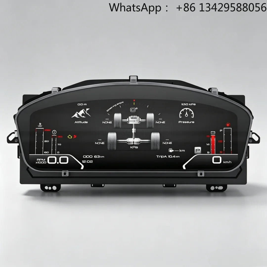 Digital Cluster Dashboard Panel for Cadillac Escalade 2007-2014 Speedometer Virtual Instrument Cluster Cockpit