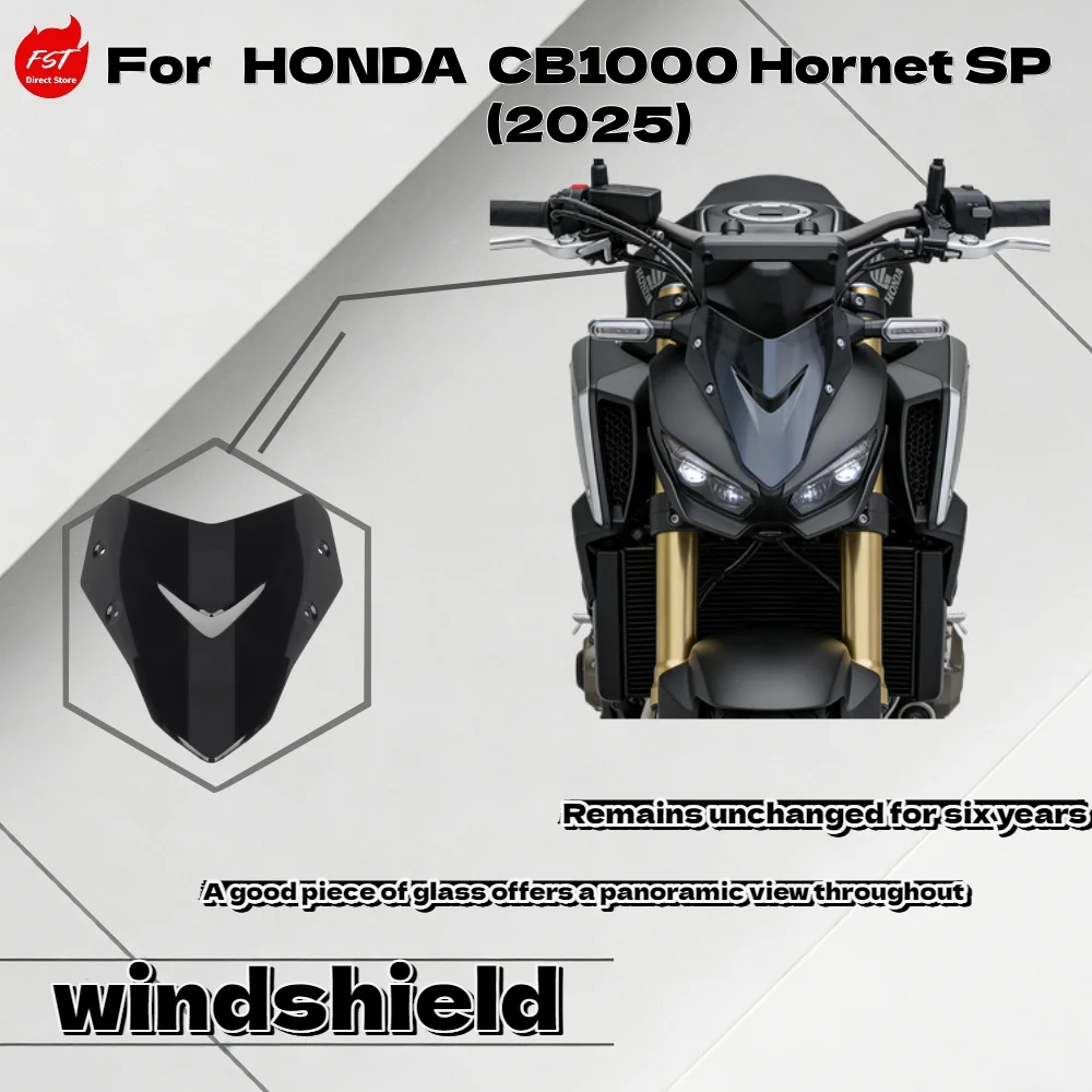 

For H onda CB1000 Hornet SP 2025 Racing Windshield Front Fairing Wind Deflector