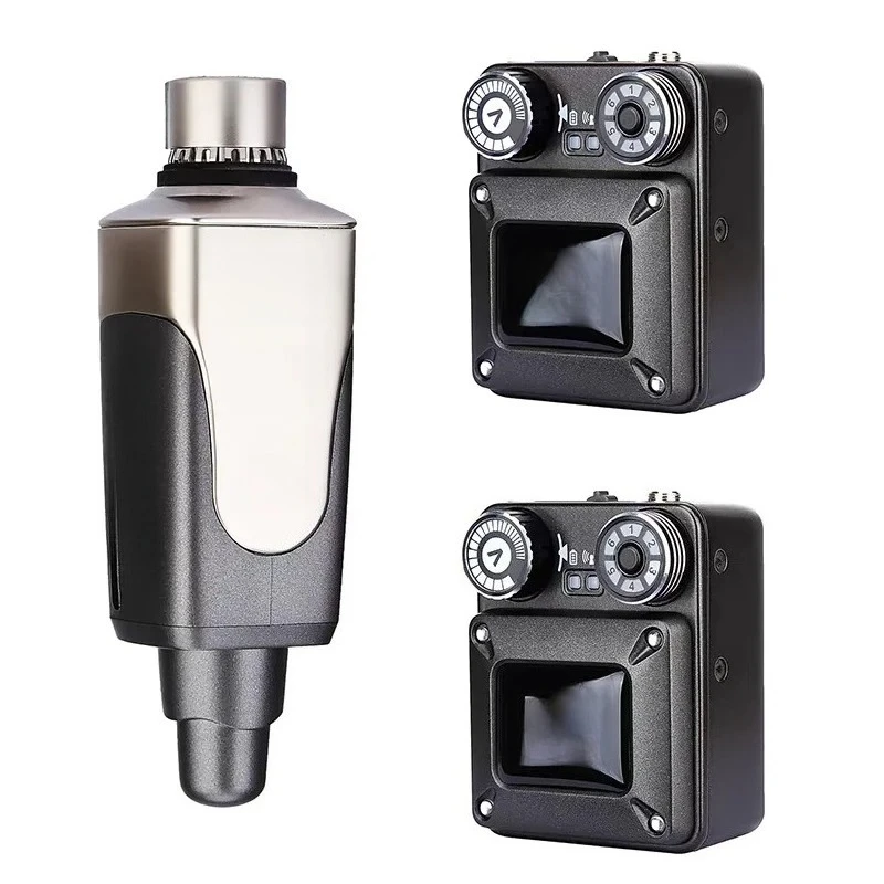 Wireless In-Ear Monitor System 24-bit/48kHz Low Latency Stereo IEM Transmitter Receiver Rechargeable Bodypack Live Stage Band view 4