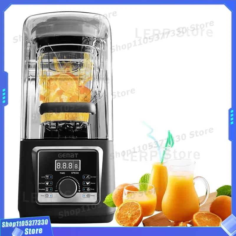 Commercial Ice Crusher Mixer Grinder Industrial Strength Blender for Bars Restaurants Heavy Duty Nutrition Food Processor