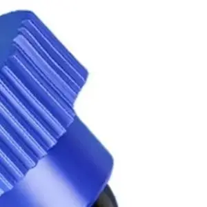 Integrated Design Oil Connector Lubricant Nozzle High Pressure Fitting Blue Lubricant Nozzle Stable Flow Channel