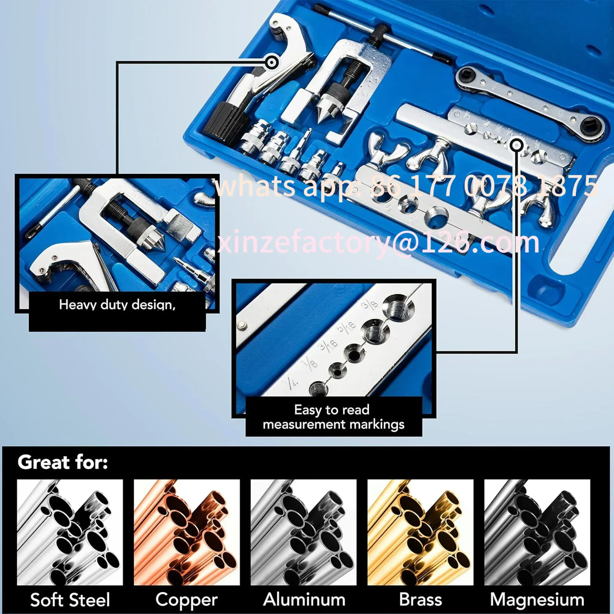 Customizable CT-278 pipe expander, air conditioner copper pipe, copper pipe expansion tool, air conditioner accessories