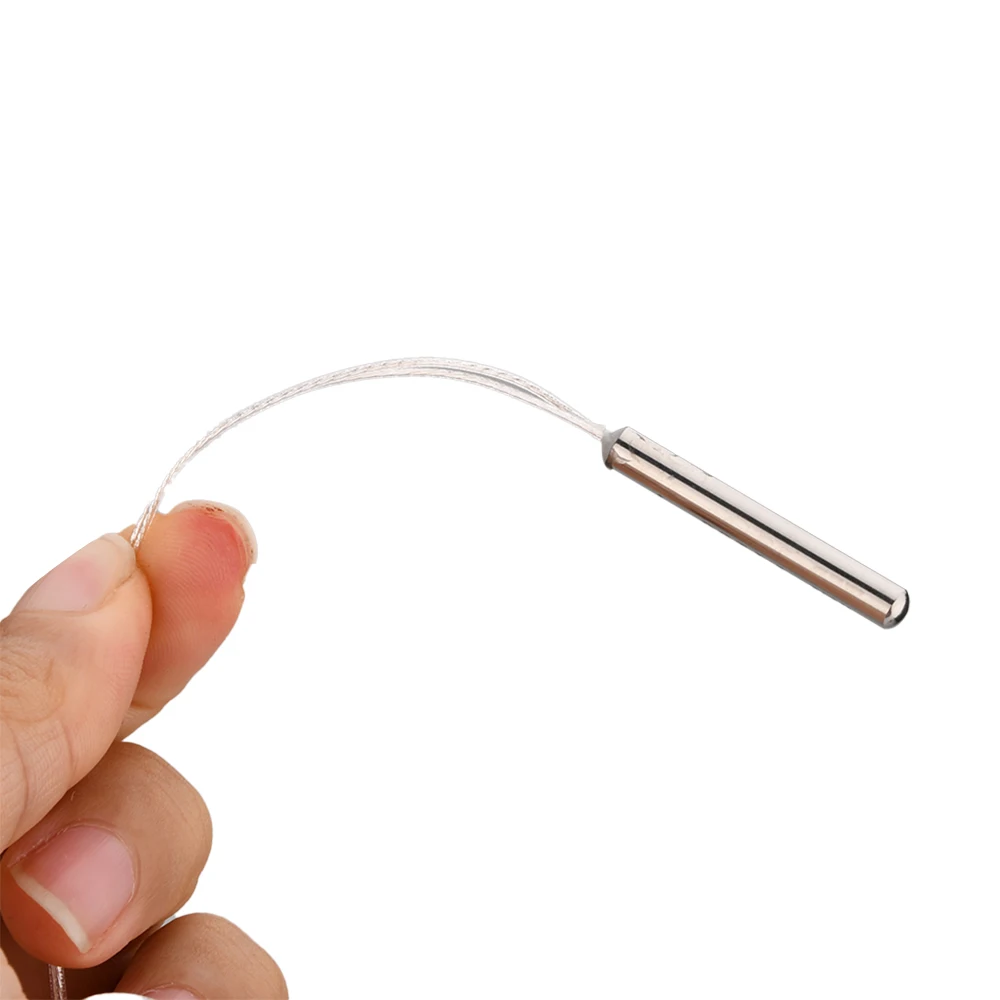 5PCS 50CM PT100 Platinum Resister Temperature Sensor Detector Waterproof Temperature Probe -20~450 Celsius WZP-PT100