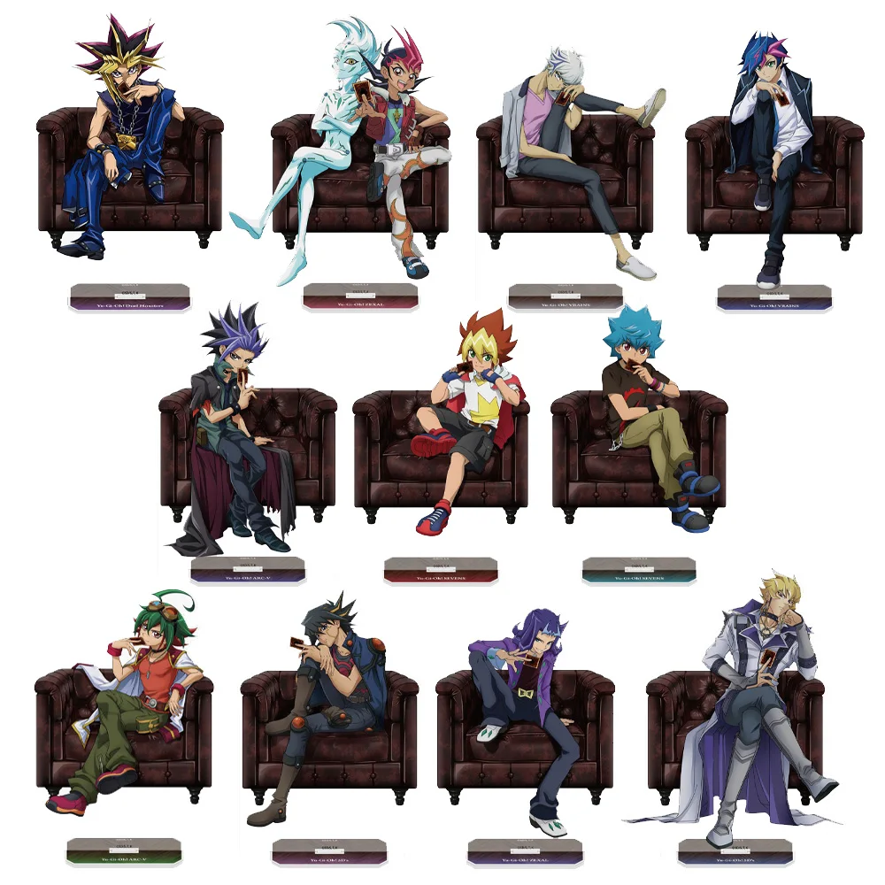 Duel Monsters 5D's Arc-V Sevens Go Rush! !Zexal Yudias Kite Tenjo Reginald Kastle Jaden Yuki Yusei Fudo Jack Atlas Acrylic Stand