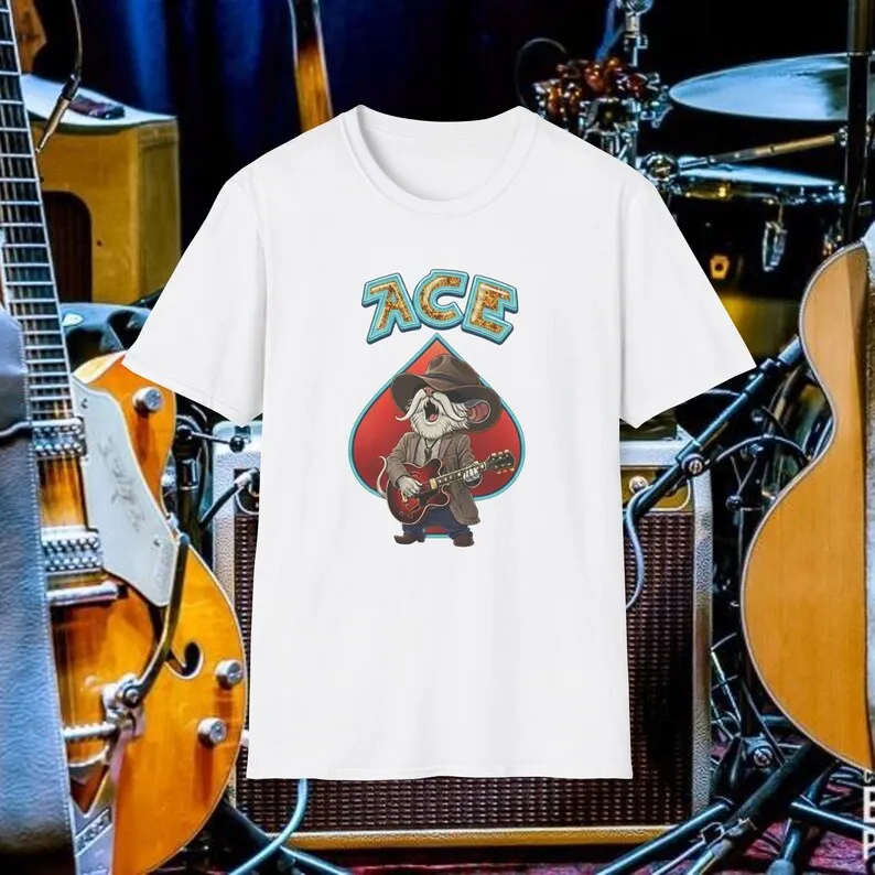 Bob Weir Uncle Pecos Tribute T-shirt Crambone Homage T Shirt Men Women Oversized Y2k Crew Graphic Cotton Short Sleeve Streetwear