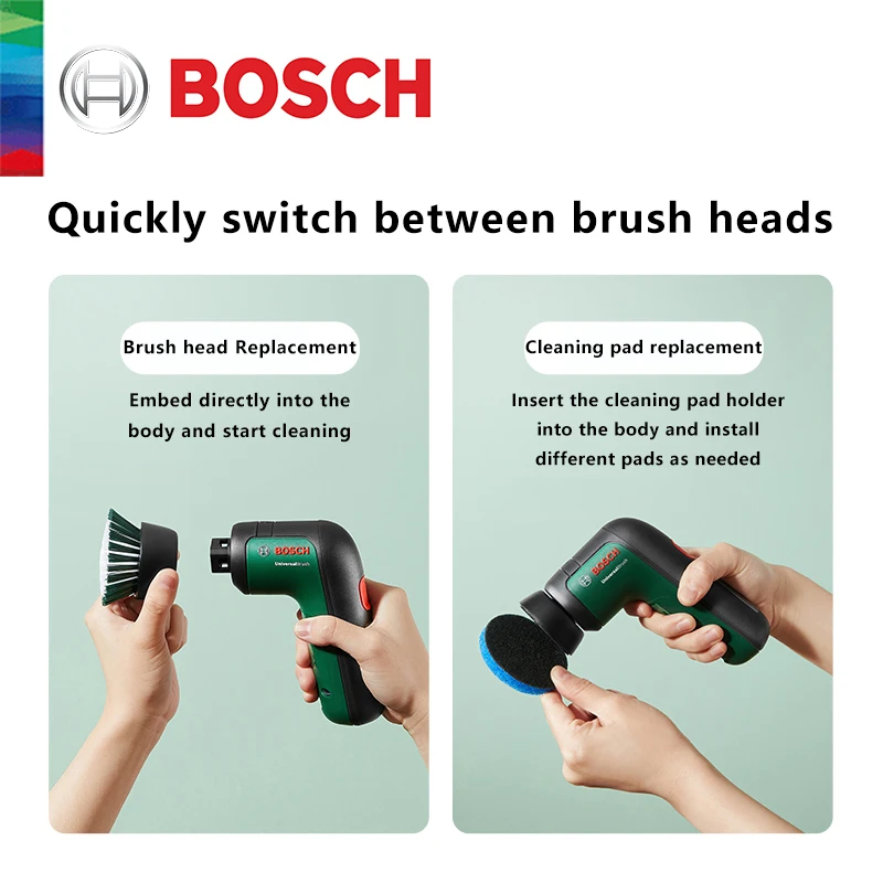 Bosch Cleaning Brush Head Coarse Fiber Fine Fiber Nano Material Brush Cleaning Piece Base For Bosch Electric Cleaning Brush