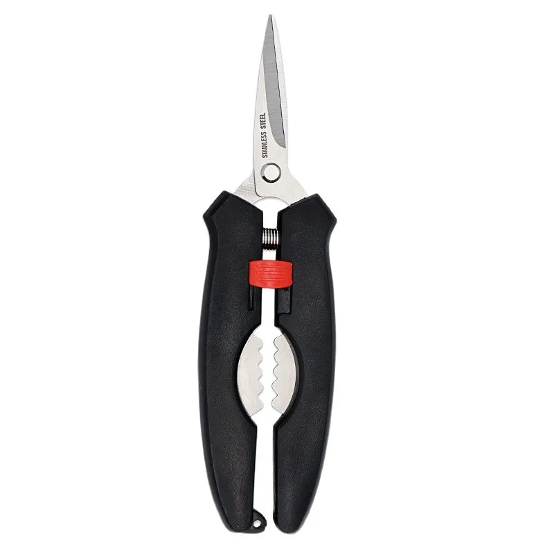 مقص السلطعون للمأكولات البحرية من الفولاذ المقاوم للصدأ، أدوات قصف سرطان البحر الموفرة للعمالة، مقص المطبخ