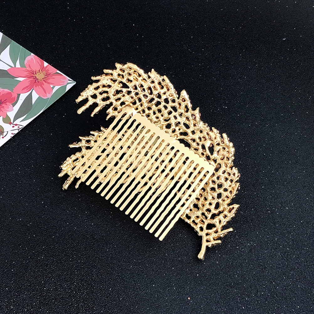 

Pearl Flower Hair Comb Rhinestone Wedding Headwear Bride Headdress Accessories Hairstyle Charm Fashionable Looks Party Occasion