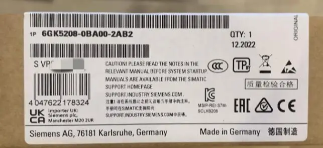 

6GK5005-0BA00-1AB2 6GK5005-0BA10-1AA3 6GK5008-0BA10-1AB2 6GK5008-0GA10-1AB2 6GK5108-0BA00-2AC2 New