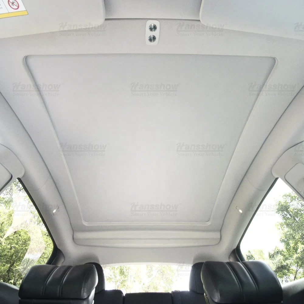 Hansshow Model Y Electric Retractable Sun Shade For Tesla Model Y Glass Roof Sunshade Integrated