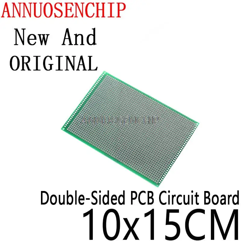 100x150MM Double Side Prototype PCB Universal Printed Circuit Board Protoboard For Arduino 10x15CM