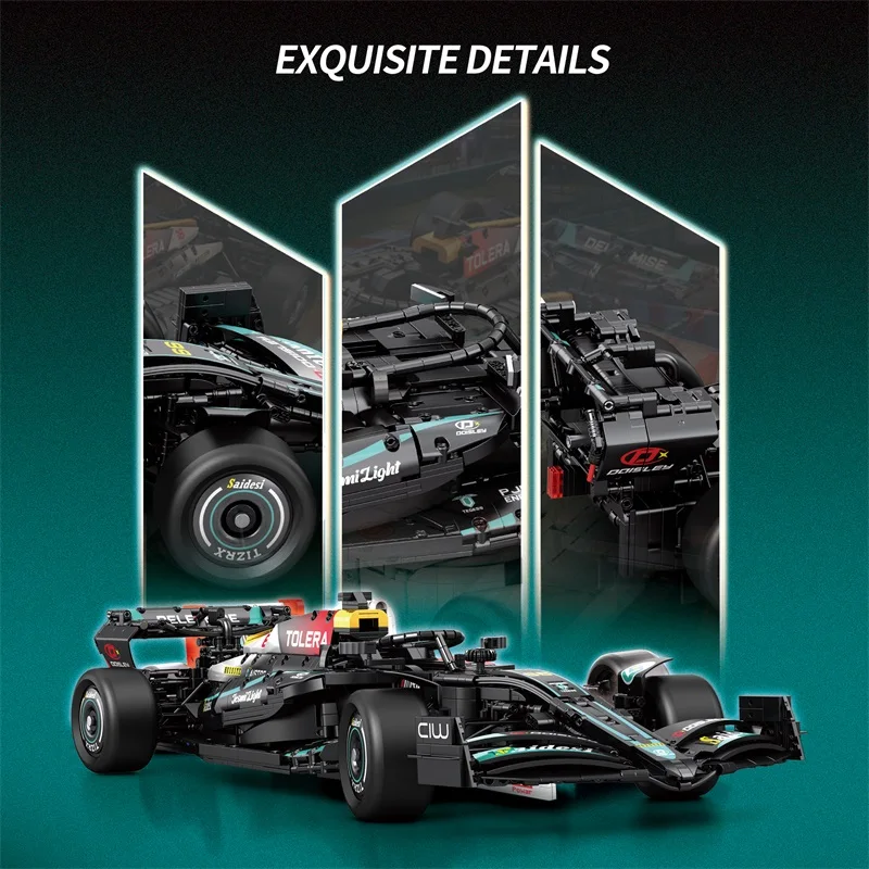 

IN STOCK Reobrix 11040 1:8 MOC Technical Race car Building Blocks Assembling Bricks Model Toys for Christmas Gift Set