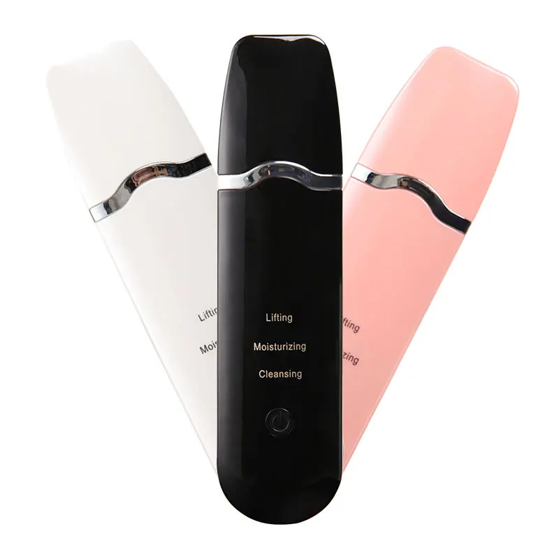 Ultrasonic Skin Scrubber Deep Face Cleansing Machine Peeling Shovel Home Use Facial Pore Cleaner Lift Beauty Instrument