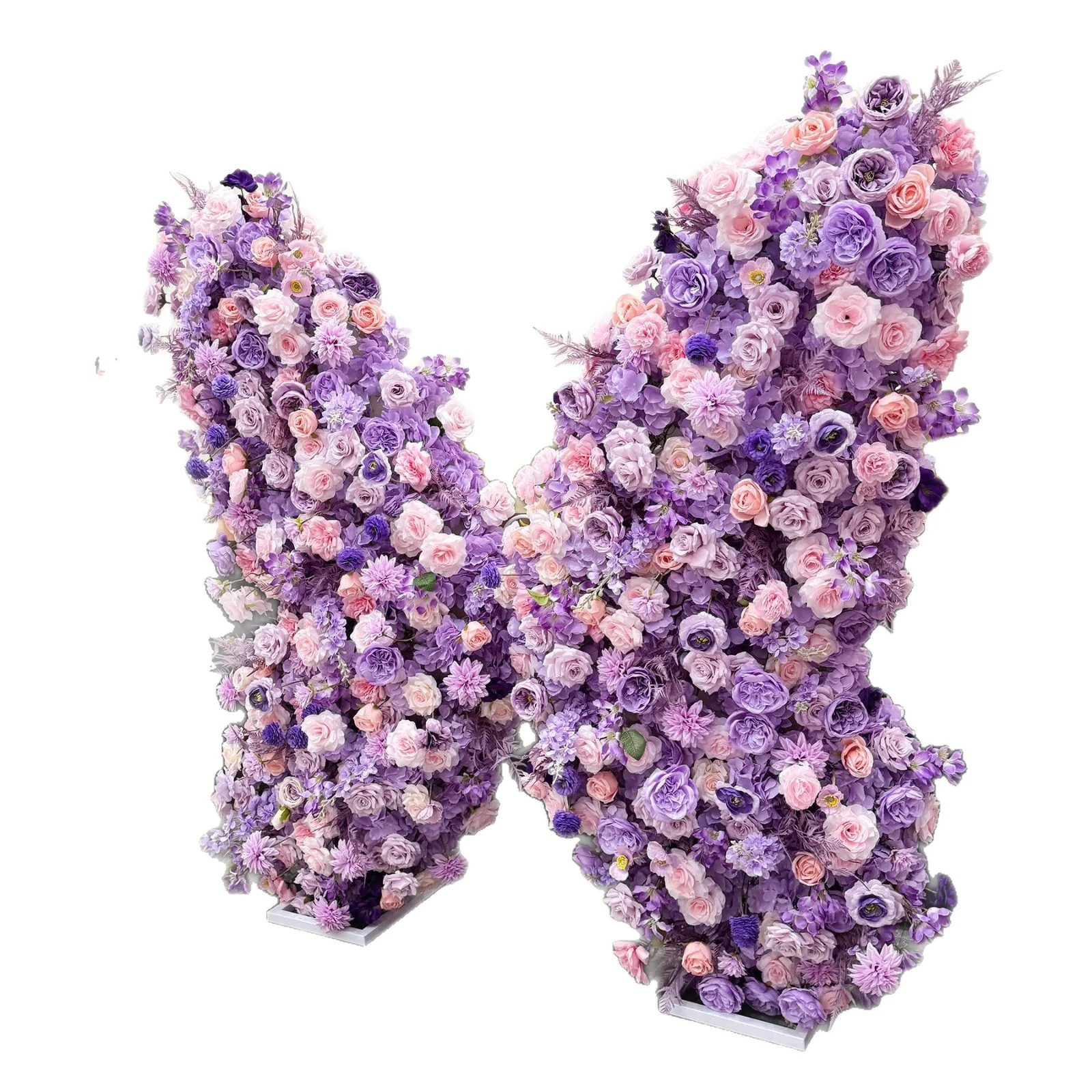 Butterfly Arch Wedding Artificial Flower Wall Flower Art for Parties Events Birthday Party Background Proposal Customized