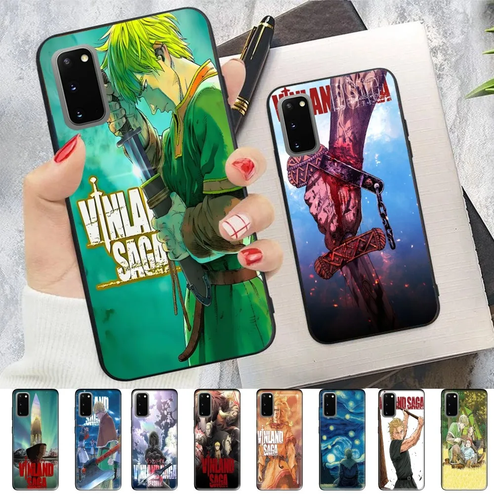 V-Vinland S-Saga Manga Phone Case For Samsung S 9 10 20 21 22 23 30 23 24 Plus Lite Ultra FE S10lite Fundas