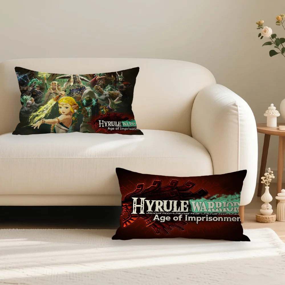 Game H-hyrule W-warriors A-age Of I-imprisonment Pillow Case Suitable For Decorating Homes Bedrooms Children Room Sofas Other