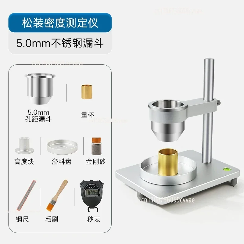 Hall Flowmeter Metal Powder Flowability Tester Powder Loose Density Tester Funnel Method