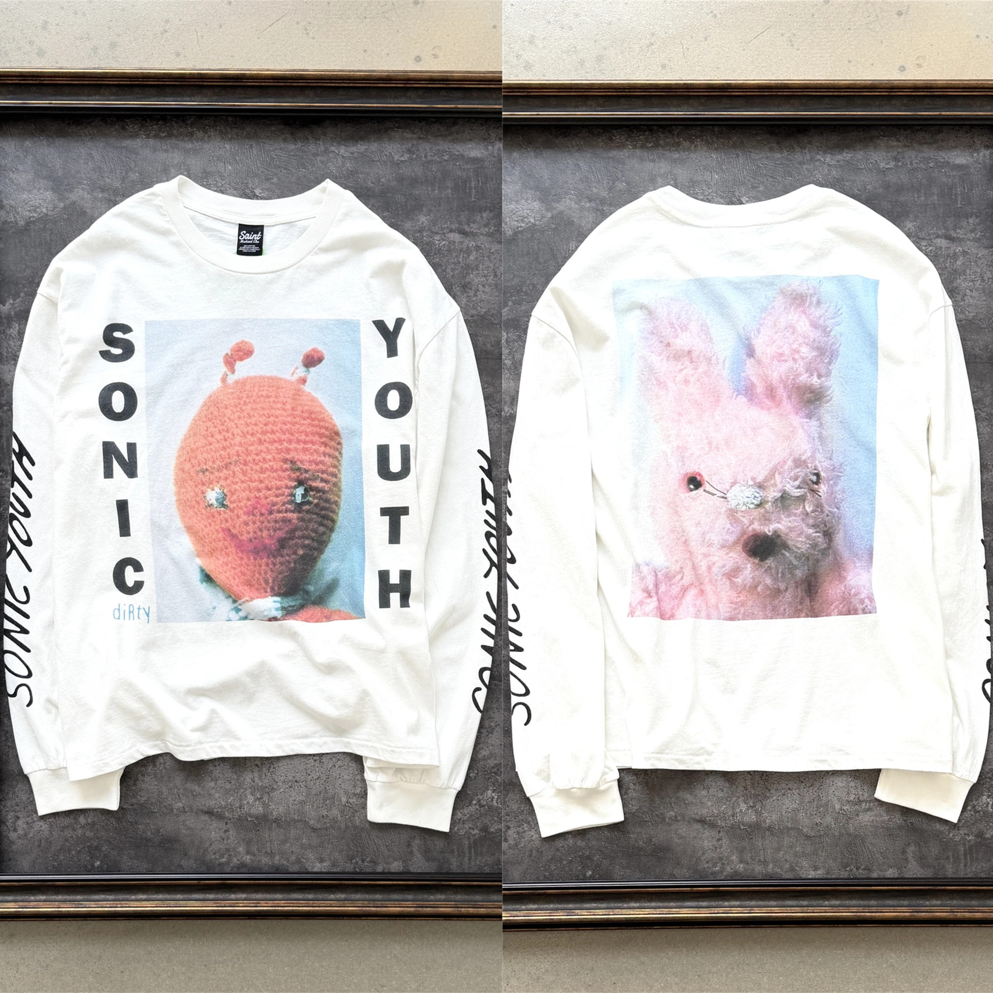 Saint Dirty Bunnies Dirt T Shirt Men Women Long Sleeve Salute to the legendary alternative rock band Tee Tops T-Shirts