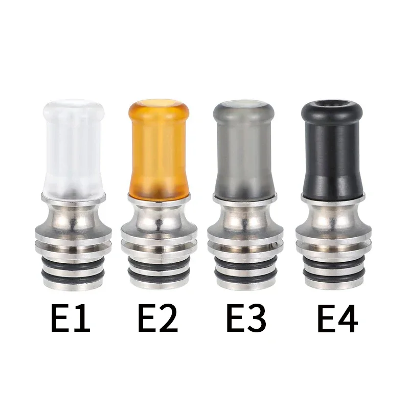 1Pcs  MTL 510 Drip Tip Stainless Steel PEI PC POM Long Snout for  510 Machine Drip Tips  Accessories