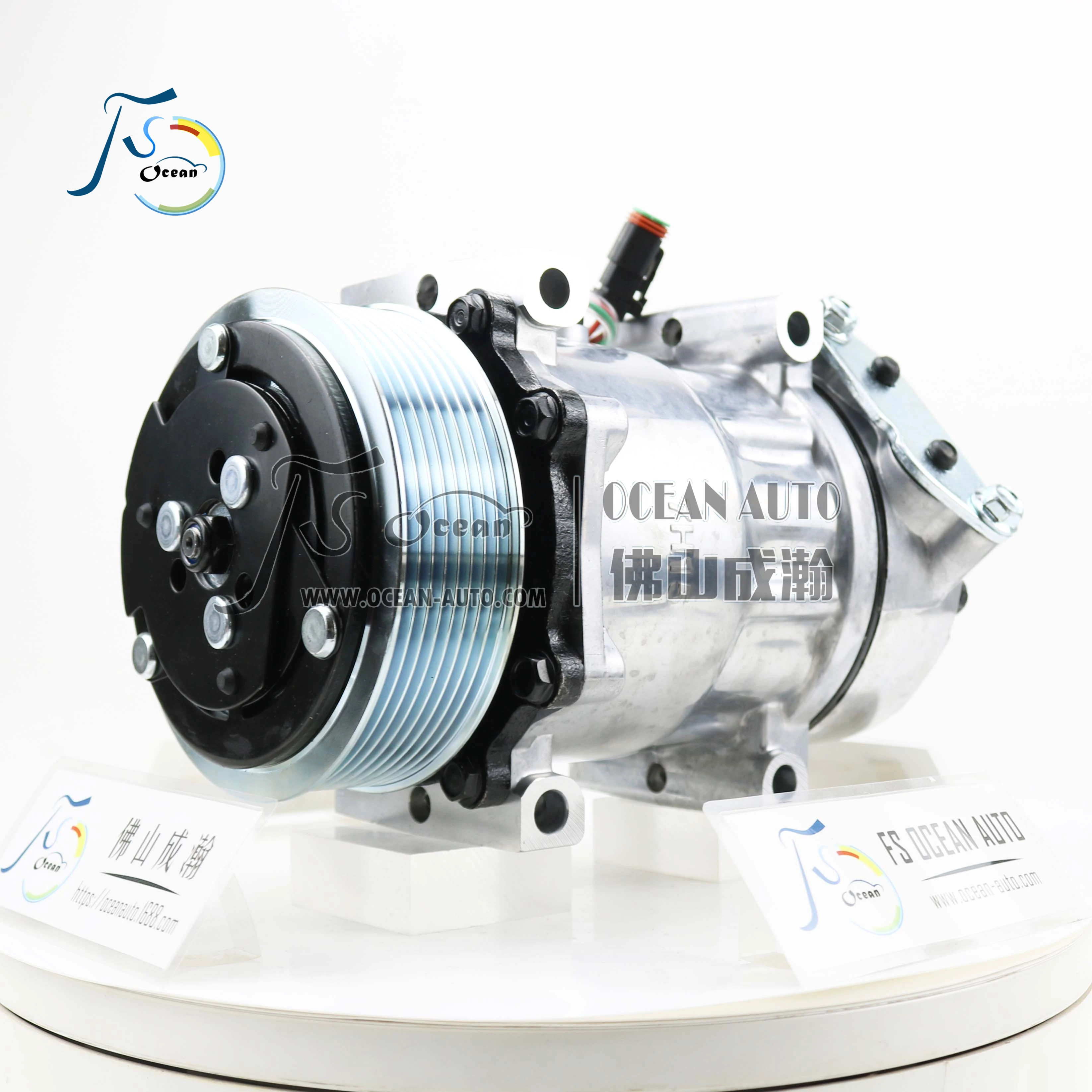 7H15 24V AC Compressor For Mercedes Benz Unimog,for Renault Premium Truck,Scania Spare Part 1888034 CO0221