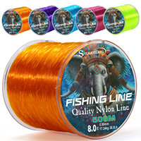 Sougayilang 500m Nylon Fishing Line Max Drag 7-38LB Super Stronger Nylon Line Japan Monofilament Coating Carp Fishing Tackle