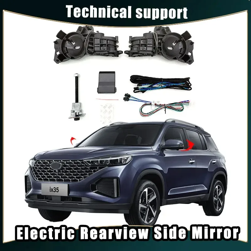 

Car Mirror Electric Automatic Rearview Mirror Folding System Side Mirrors Folded Motor Kit Modules for Hyundai Ix35 2018-2023