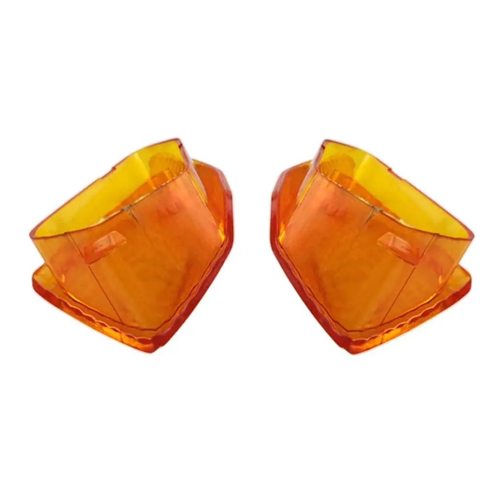 Amber ABS Motorcycle Turn Signal Light Lens Indicator Cover for Kawasaki ZZR250 Custom Light