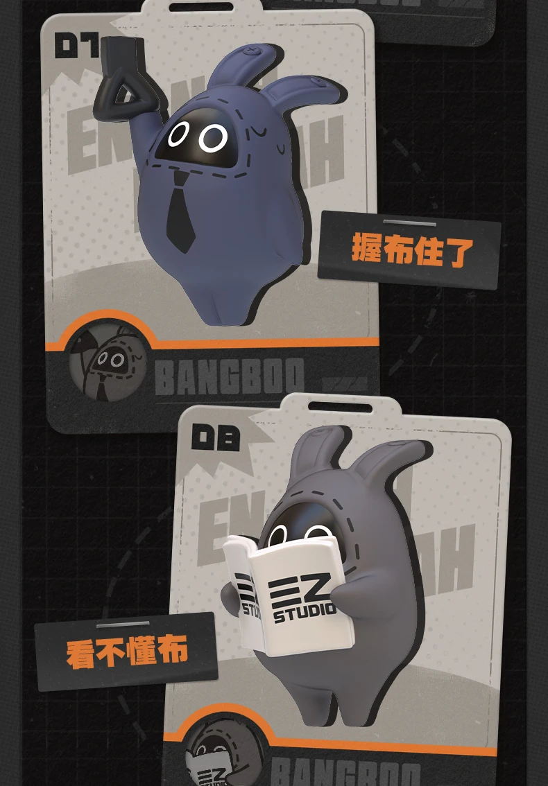 [Original] Game Zenless Zone Zero BangBoo Cosplay MINI Q.Ver Cosplay Hang Tag Schlüsselanhänger Anime Schlüsselanhänger Zubehör Halloween Geschenk – Detail 7