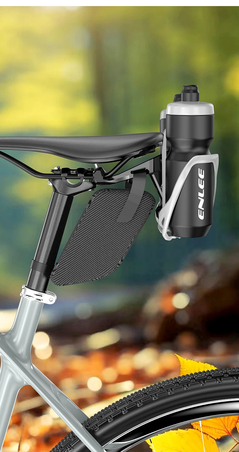 ENLEE Fahrrad Flasche Wiege Verlängerung Sitz Mountainbike Sitz Bogen Verlängerung Halterung Sattel Einstellung Expansion Rack Ausrüstung – Detail 16