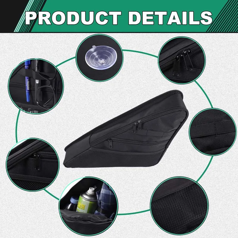 Rear Quarter Window Hanging Storage Bag Oxford Cloth Trunk Organizer For Changan CS75 PLUS 4th Gen 2025+