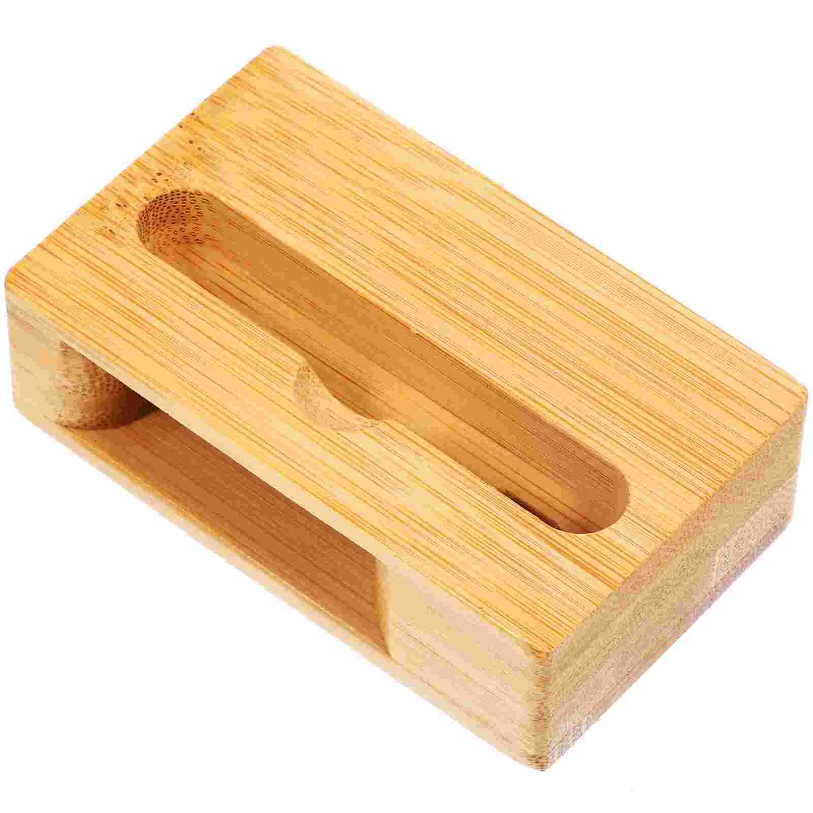

Phones Mobile Desktop Stand Bamboo Speaker Amplifier Cell Amplifiers Chocolate Holder with