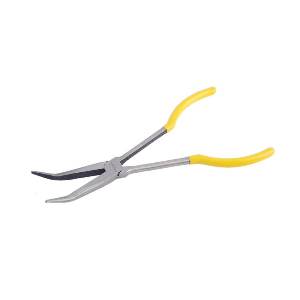 Long Nose Plier Small Pincher Metal Nipper O-shaped Non-slippery Snips