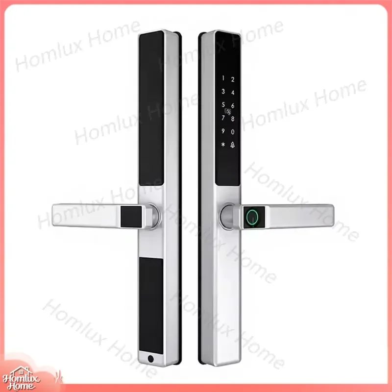 TTLock Smart Digital Door Lock with Fingerprint Password App Control for Sliding Doors Security Lock 3585 Ferrule Type