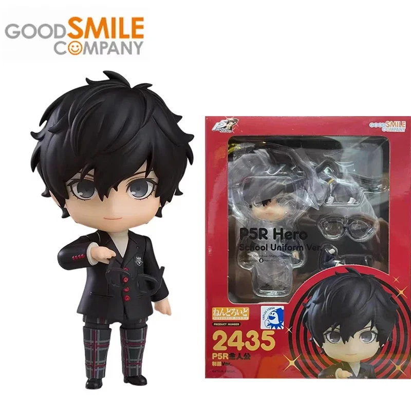 

Good Smile, оригинальная школьная форма Nendoroid P5R Hero Joker ver.2435, аниме-фигурки, игрушки, детский подарок, Коллекционная модель