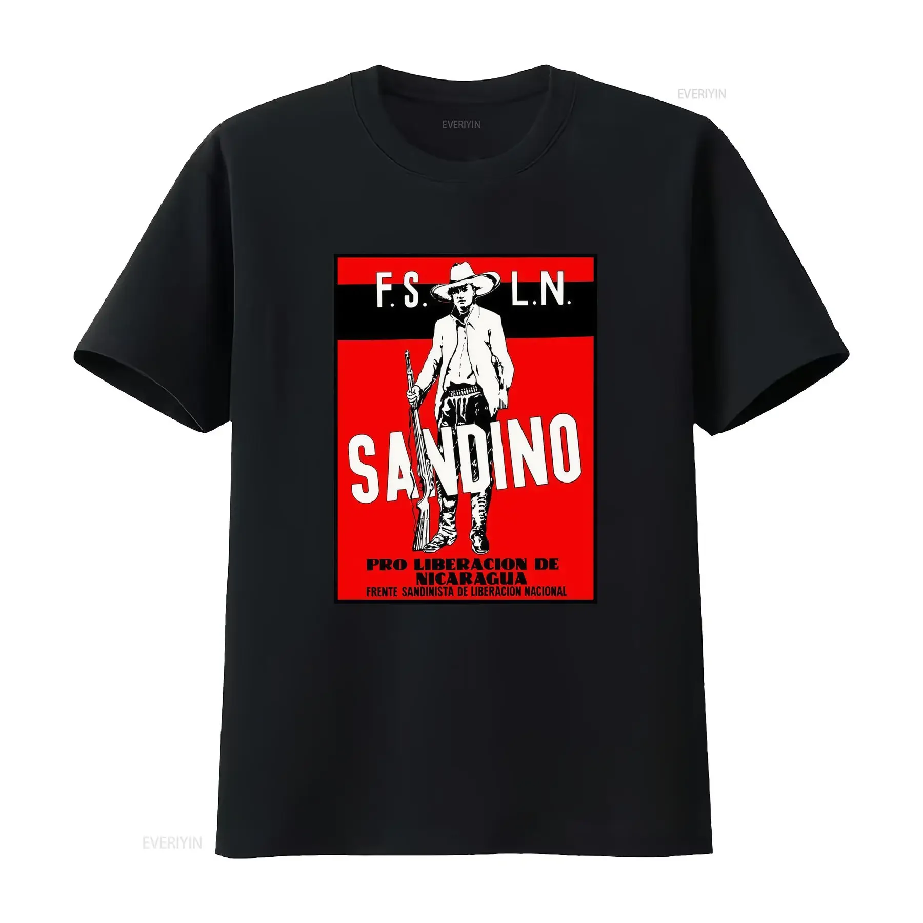 T shirt da uomo Sandino Girocollo casual con stampa leggermente elasticizzata vestibilità regolare per tutte le stagioni