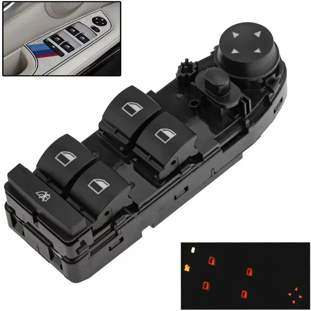 

for 2005-2012 BMW E90 E91 316 318 320 323 325 328 330 335 i xi d xDrive Electric Power Window Master Control Switch 61319155501