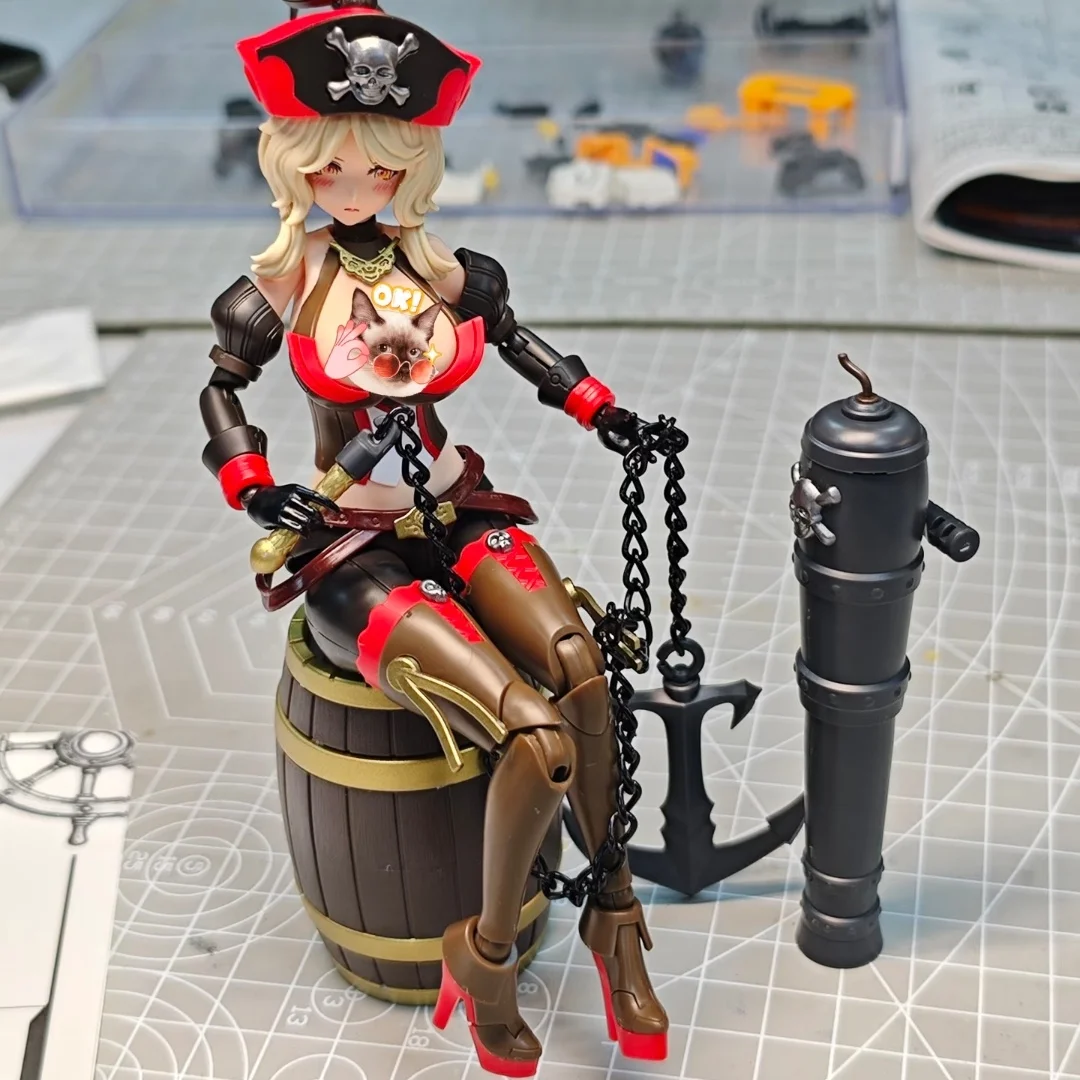 

Коллекционная сборная модель-фигурка «Королева Анна: Пираты» (BA-003) – подарок на день рождения, украшение для рабочего стола, игрушка