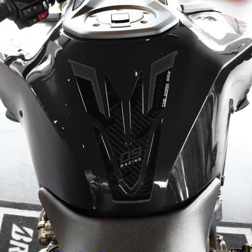 

For MT-09 MT 09 2024 2025 Accessories 3D Epoxy Resin Sticker Protection Kit Motorcycle Tank Pad Decal
