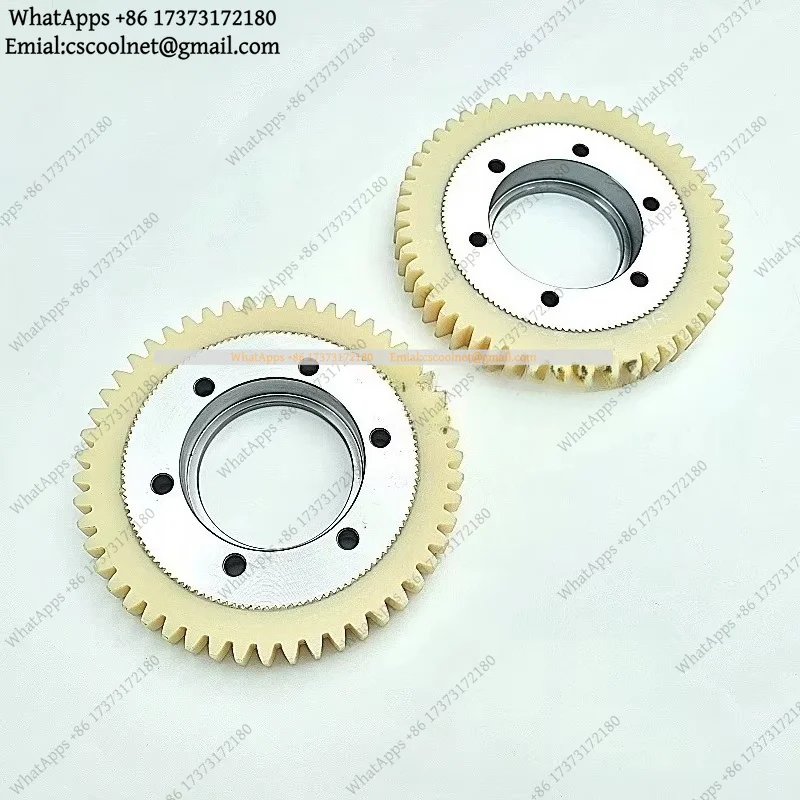 JS02 Premium Printing Machine Water Roller Drive Gear 53T & 51T 105 Series Replacement