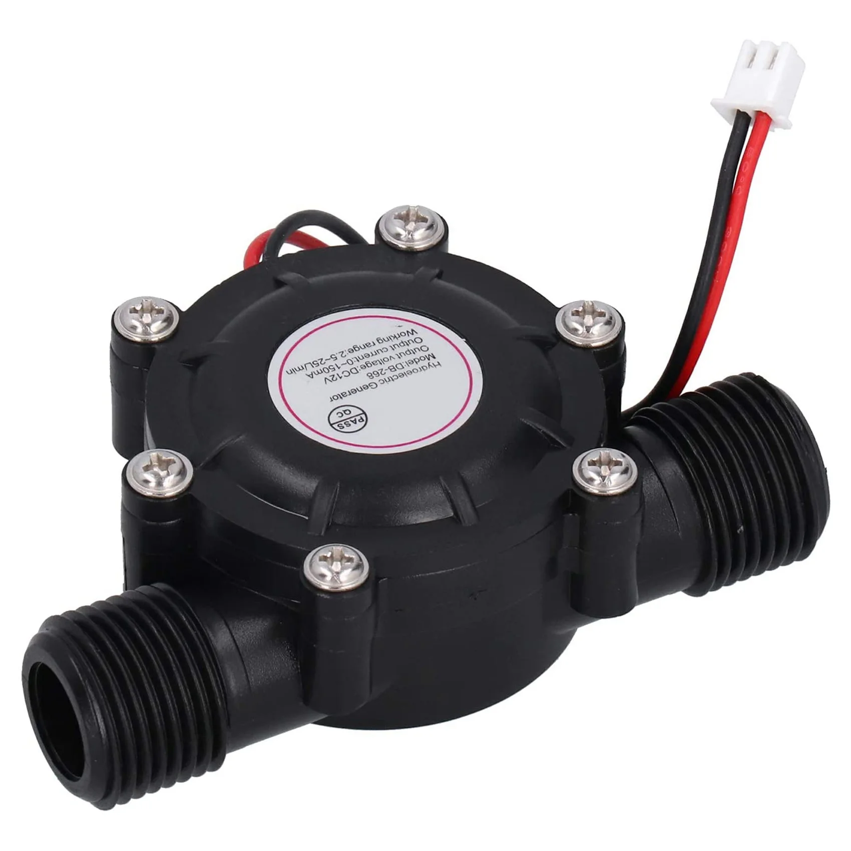 DC 12V Hydroelectric Water Power Mini Hydro Generator Hydraulic Charger Kit