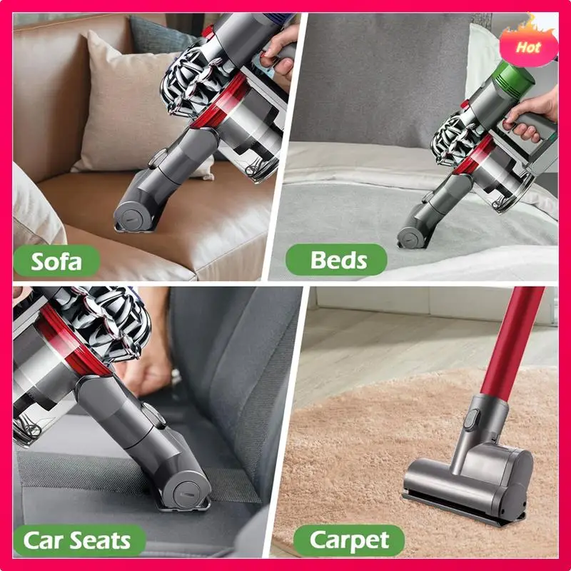 

ABYP для Dyson V6 DC58 DC59 DC62 DC74 Запчасти для вакуумной щетки для удаления клещей Мини-моторизованный всасывающий инструмент + щетка для чистки