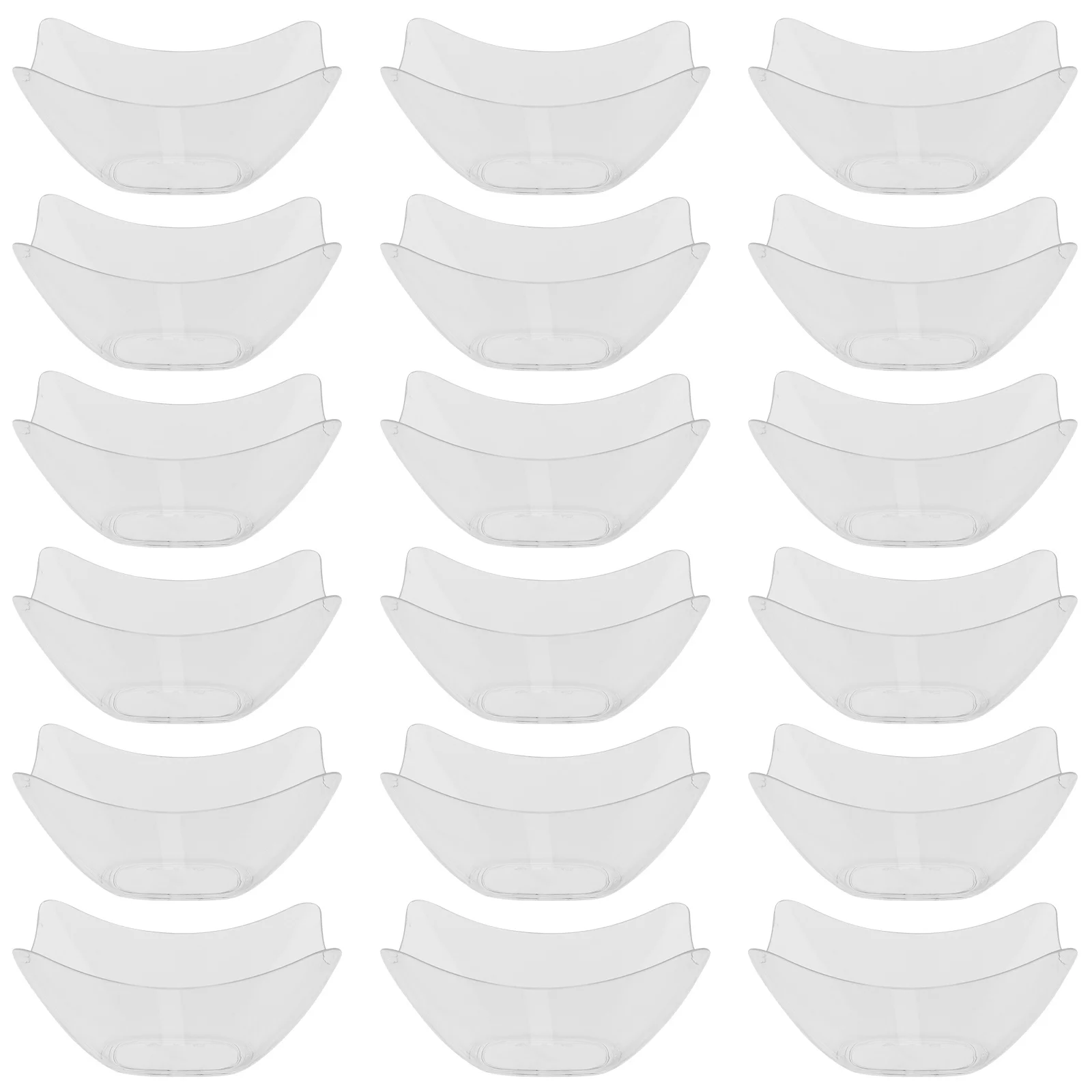 

50Pcs Clear Dessert Cups Multi-Purpose Pudding Holders Mini Dessert Containers for Ice Cream Storage Cake Packing