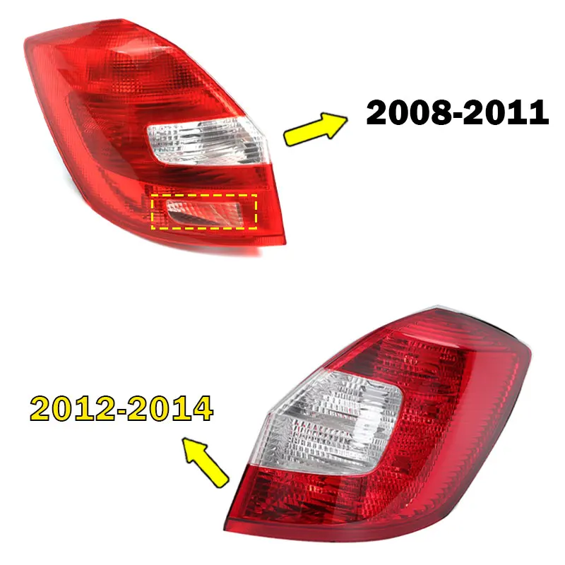 Exterior Accessories For Skoda Fabia 2008-2014 Rear Tail Light Warning Brake Light Signal Lamp Car Light Housing Without Bulbs