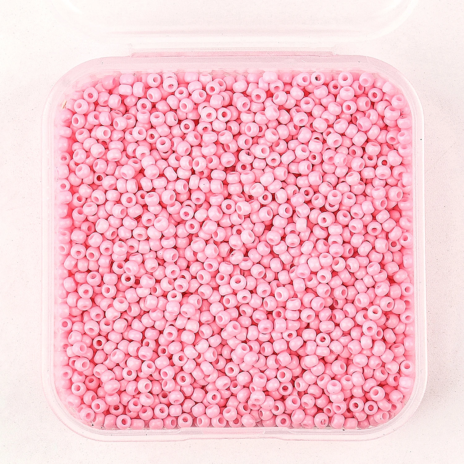 Pink Color 2mm Czech Glass Seed Beads Boxed Beads Accessories For BOHO Jewelry Making DIY Bracelet Material Supplier 4000pcs/Box