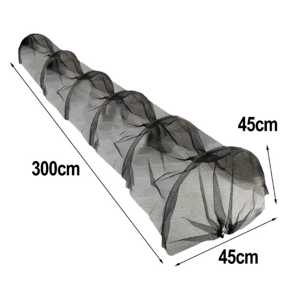 3 Meters Agricultural Mesh Planting Tunnel Plastic Cover (Bracket Not Included) Garden Tunnel Sunshade Mesh