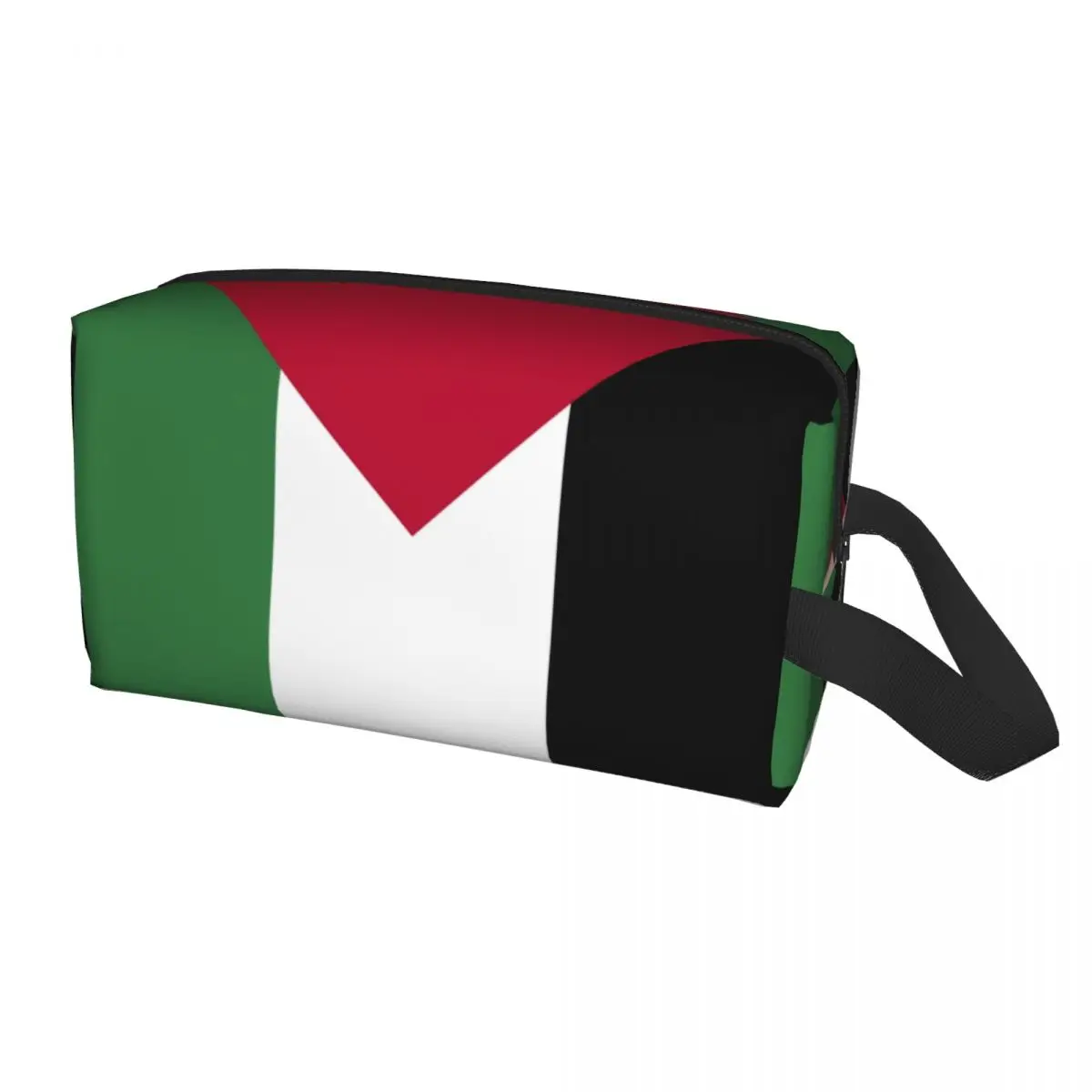 Palestines Flag Makeup Bag Women Travel Cosmetic Organizer Kawaii Palestinians Patriotic Storage Toiletry Bags