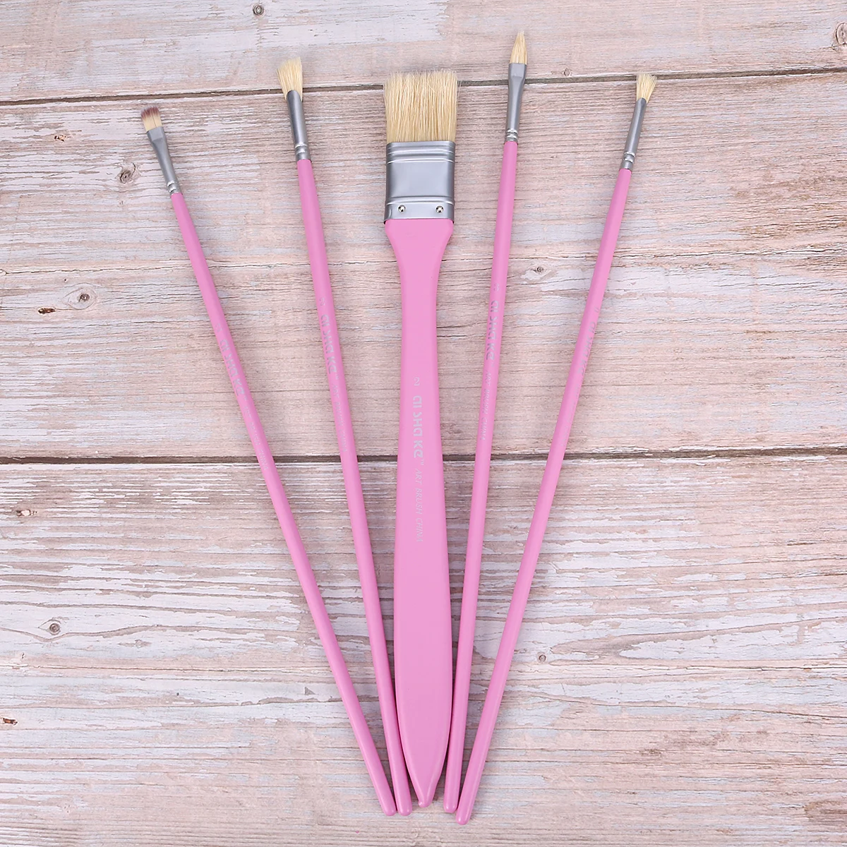 

10pcs Watercolor Oil Painting Brush Set Comfortable Handle Kids Drawing Graffiti DIY Project Accessories Art Supplies