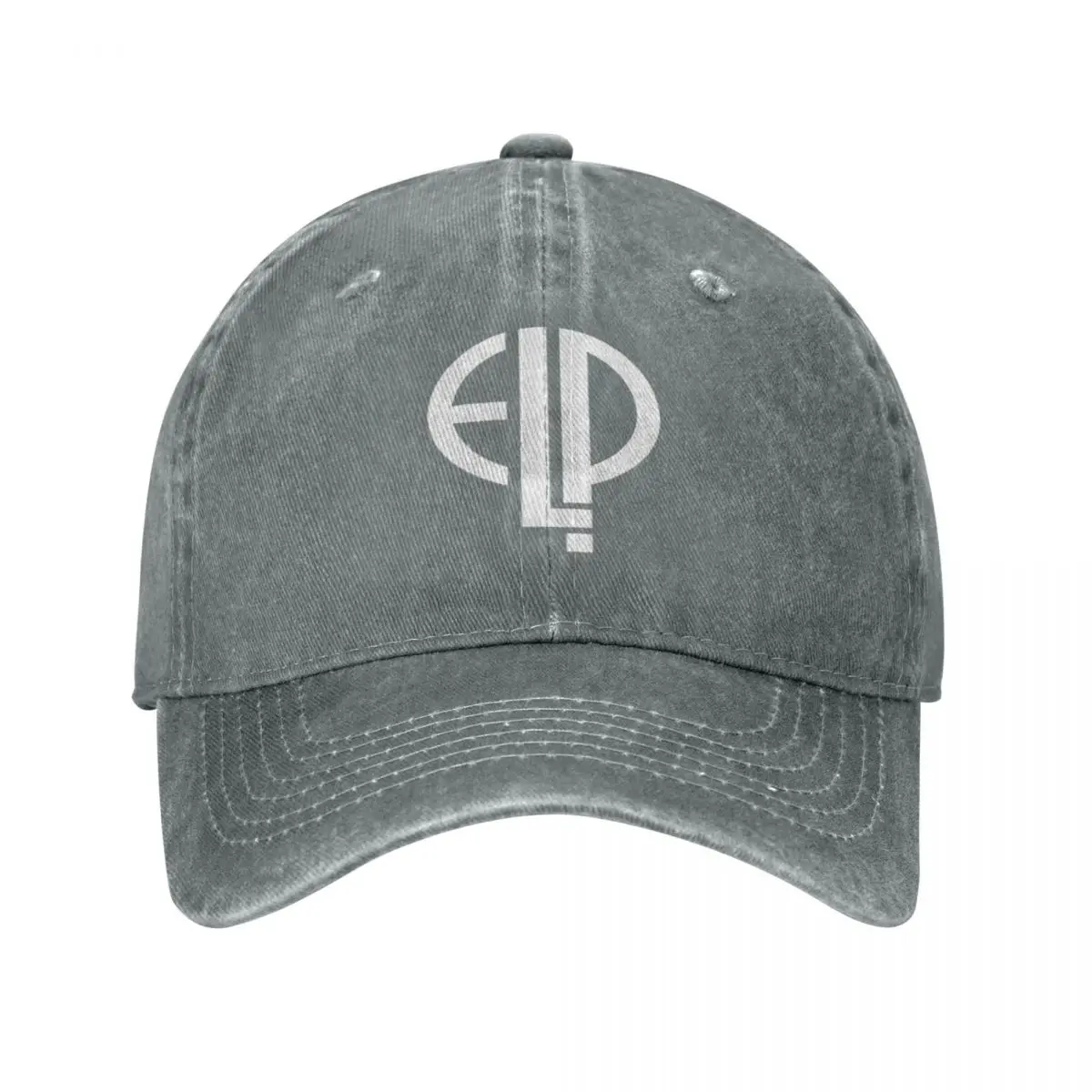 Emerson Lake And Palmer Elp Logo Baseball Caps Snapback Denim Hats Outdoor Adjustable Casquette Streetwear Baseball Cowboy Hat