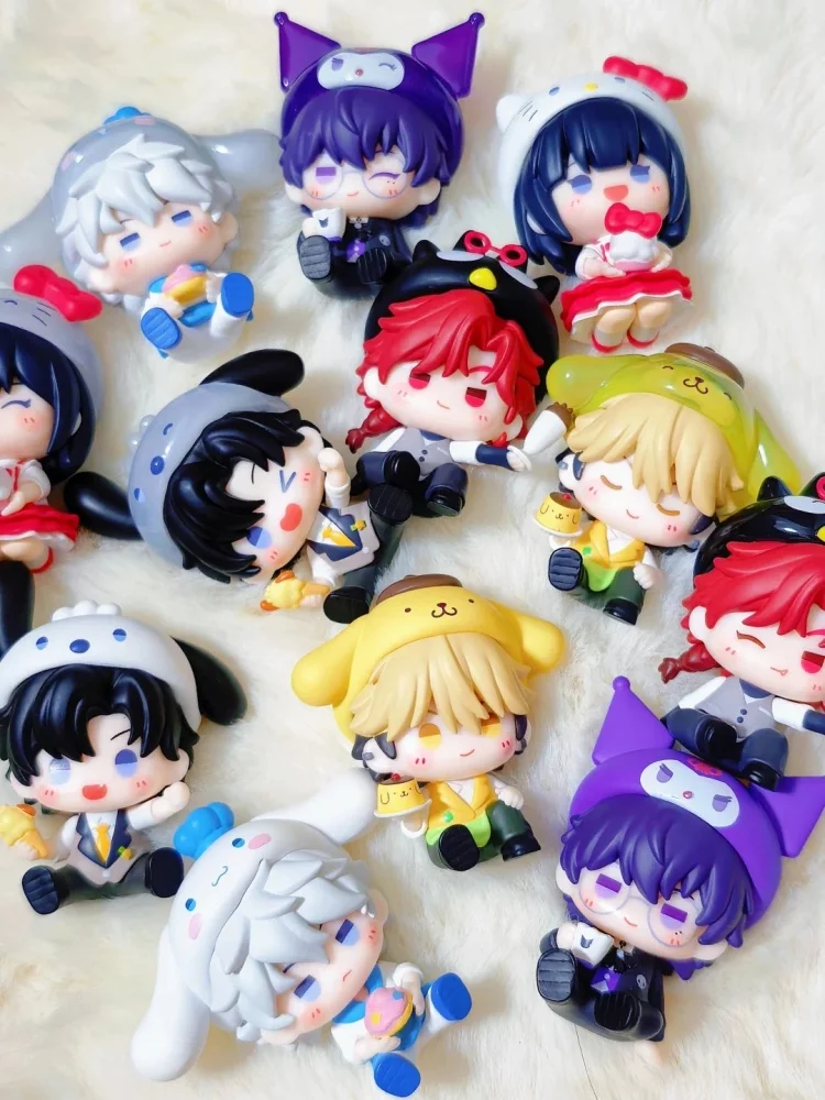 Figurka Niespodzianka Sanrio Sweet Moments Series, Mini Figurka, Śliczna Laleczka Anime, Kolekcja, Dekoracja na Biurko, Ozdoba, Prezent Urodzinowy — 2
