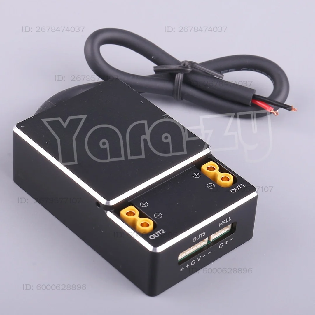 D. The UBEC dual output ammeter power module supports 4-18S input for aircraft model flight control